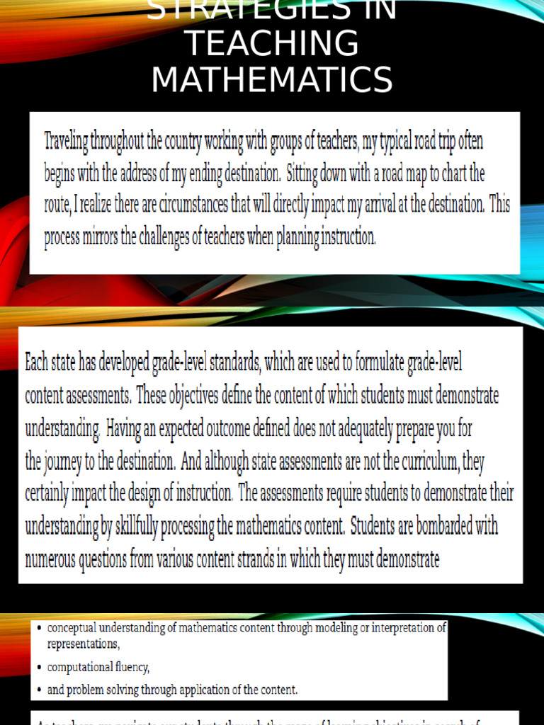 Math Scaffolding Strategies Explained | PDF