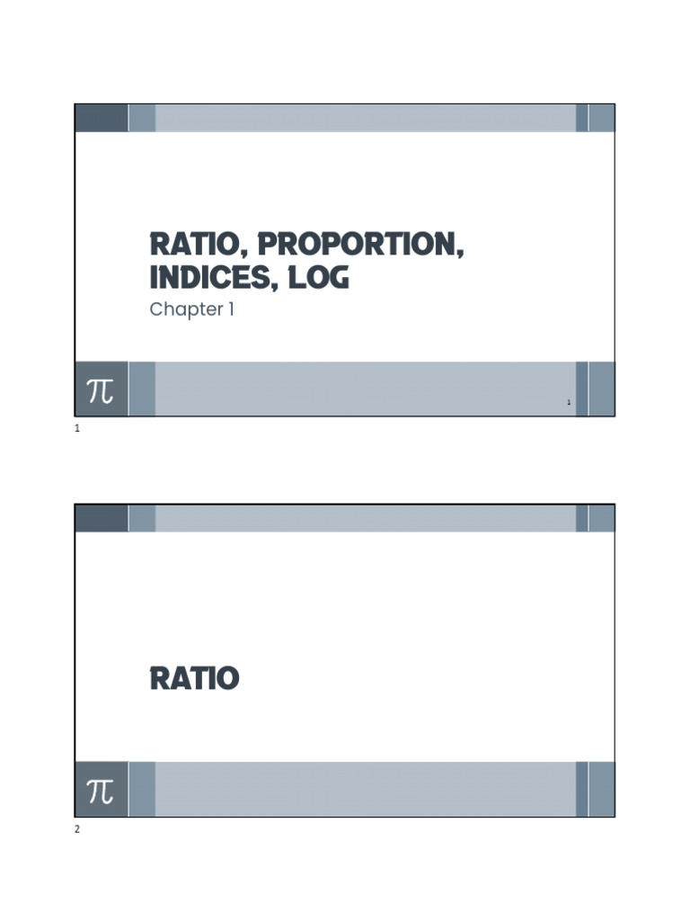 Understanding Ratios and Proportions | PDF | Ratio | Number Theory