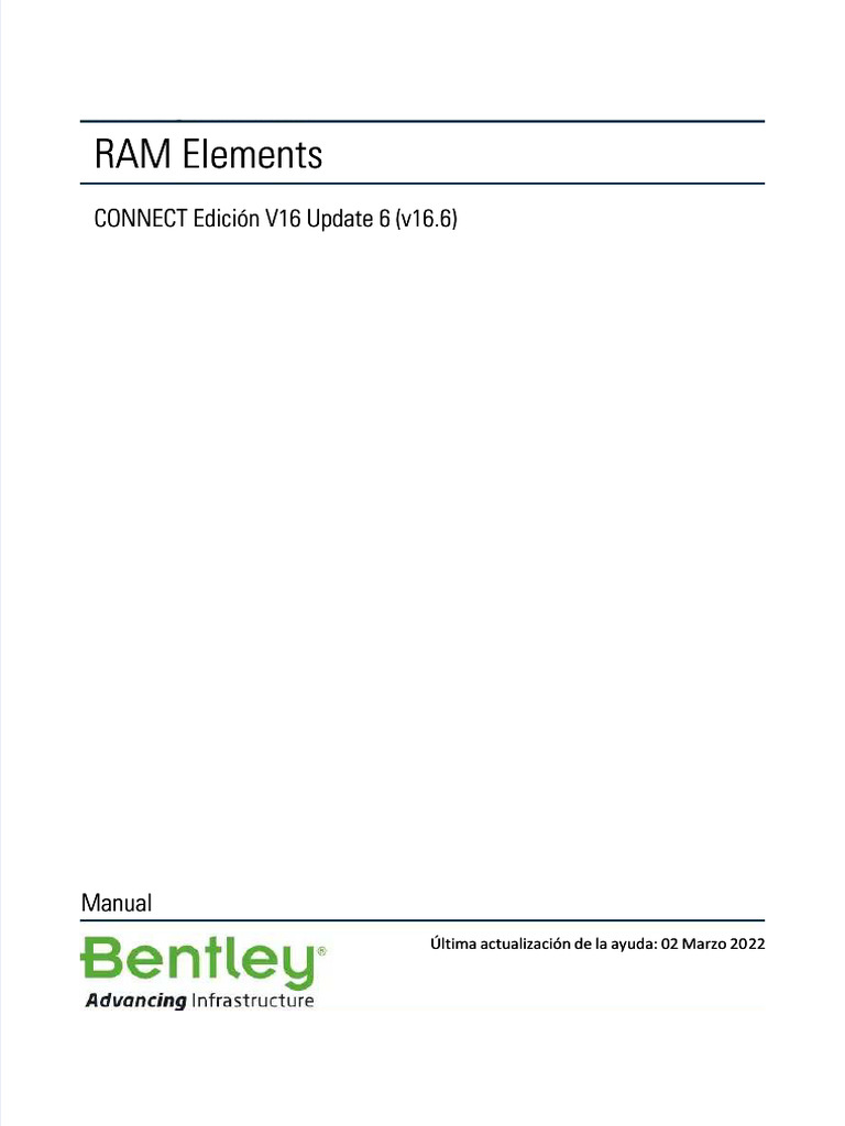 Manual de RAM Elements V16.6 | PDF | Derechos de autor | Adobe Flash