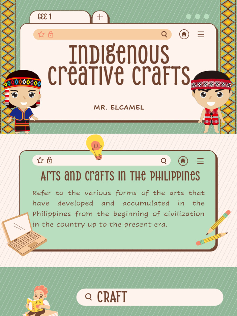 Indigenous Arts and Crafts of the Philippines | PDF | Weaving
