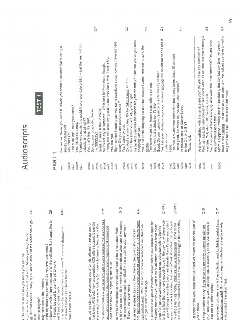 Cambridge 18 KEYS | PDF