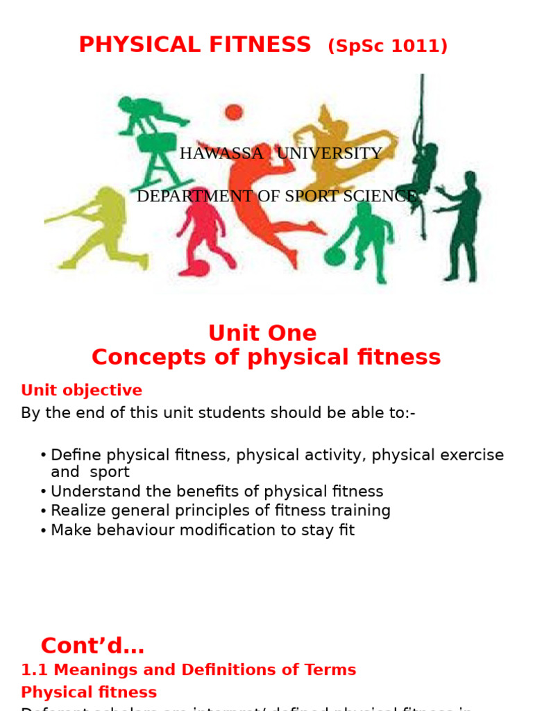 Understanding Physical Fitness Concepts | PDF | Coronary Artery Disease ...