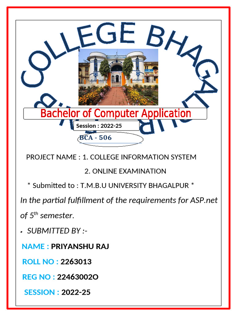 College Information System Project | PDF