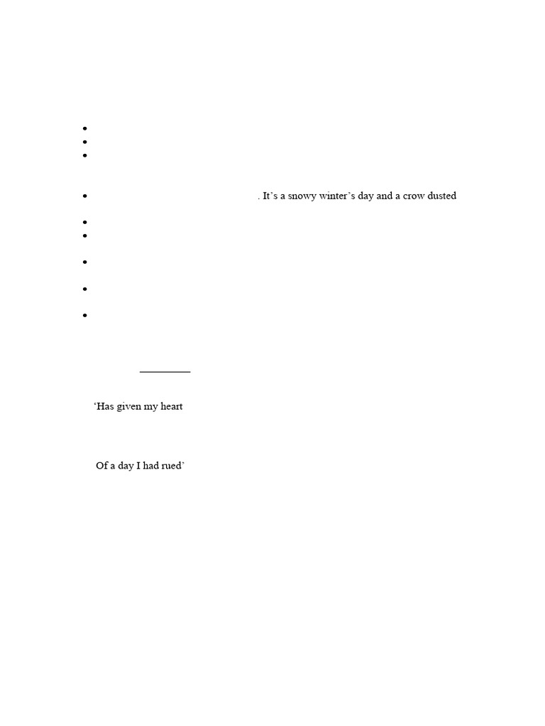 Dust of Snow | PDF