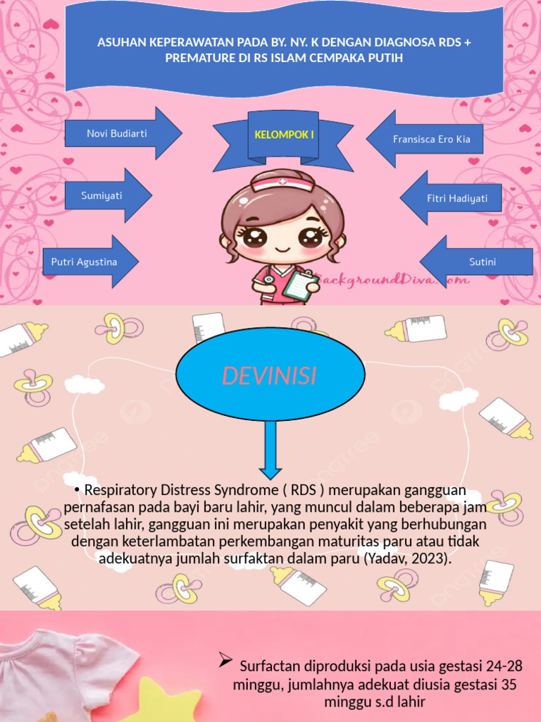 Asuhan Keperawatan RDS pada Bayi Prematur | PDF