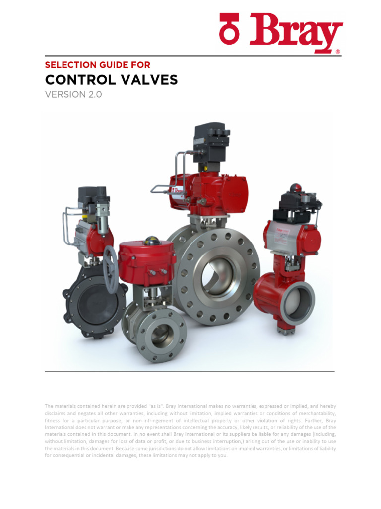 Control Valve Selection Guide 2025 | PDF | Valve | Control Theory