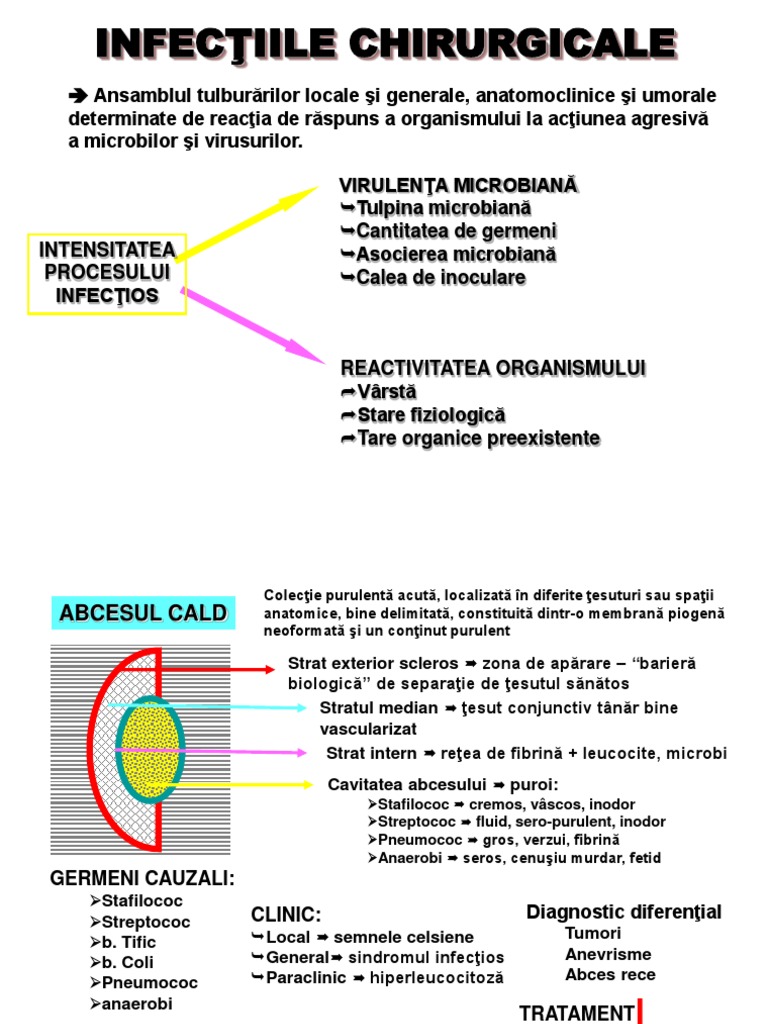 Infectiile in Chirurgie | PDF