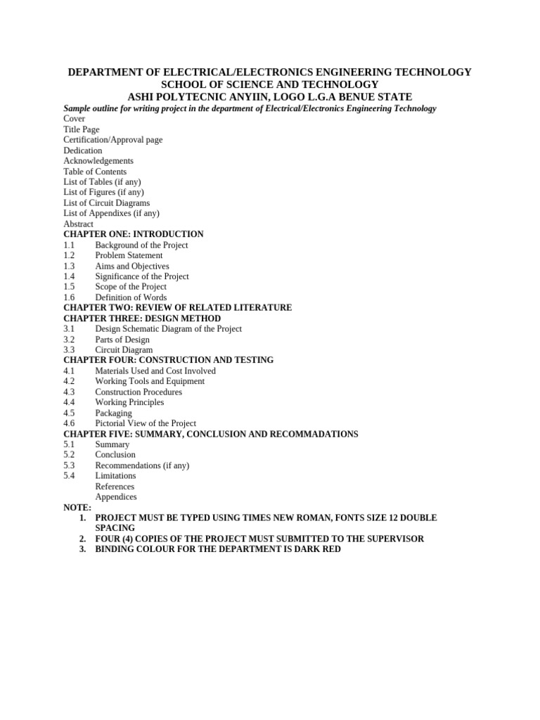 Sample of Writing Project | PDF