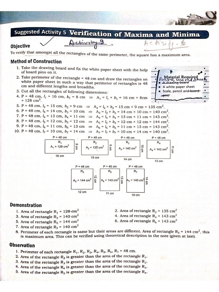 Maths Activity File 6,7,8,9,10 | PDF