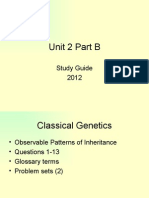 Study Guide Unit 2 Part B 2012