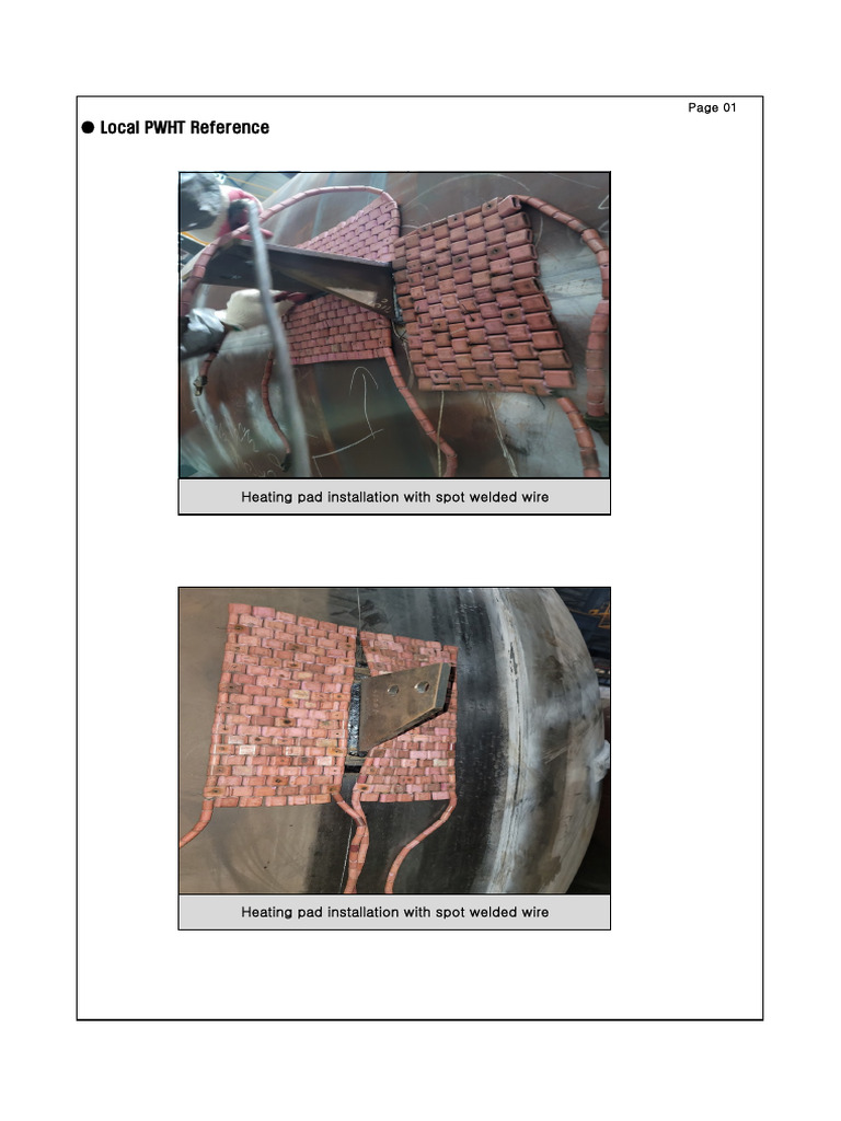 Local PWHT Reference Photo | PDF