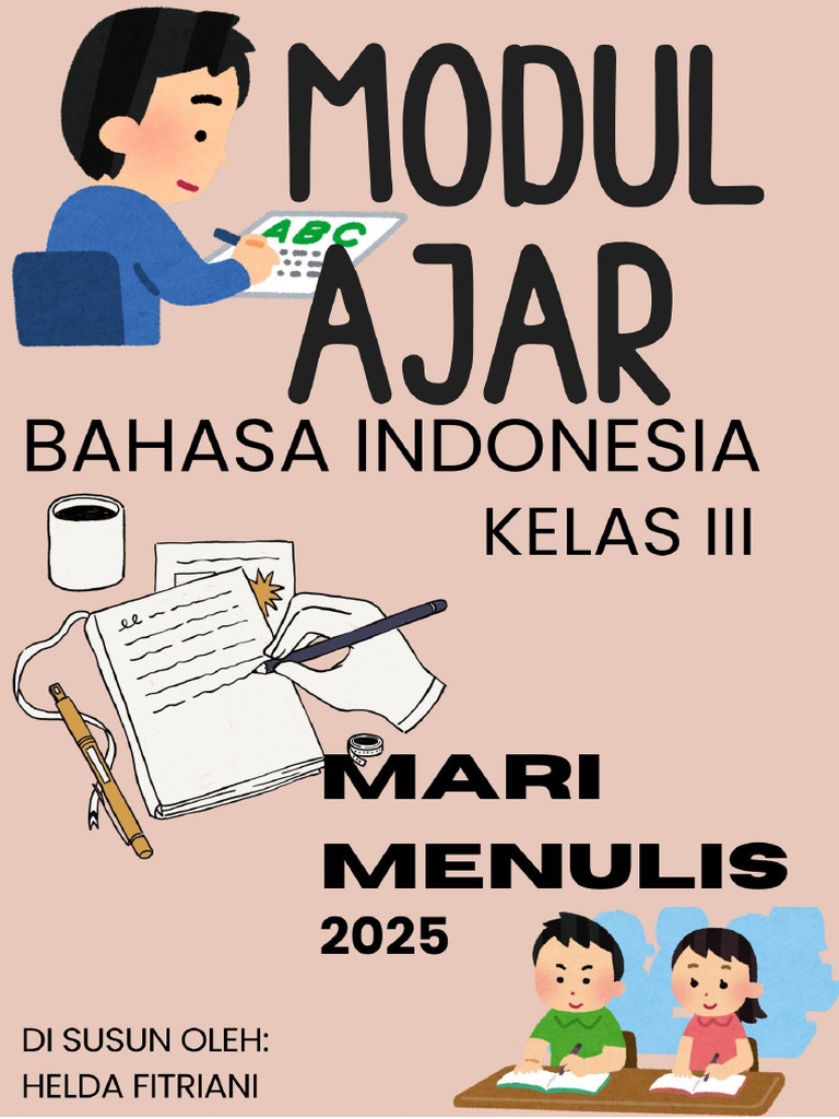 Modul Ajar Bahasa Indonesia Kelas 3 | PDF