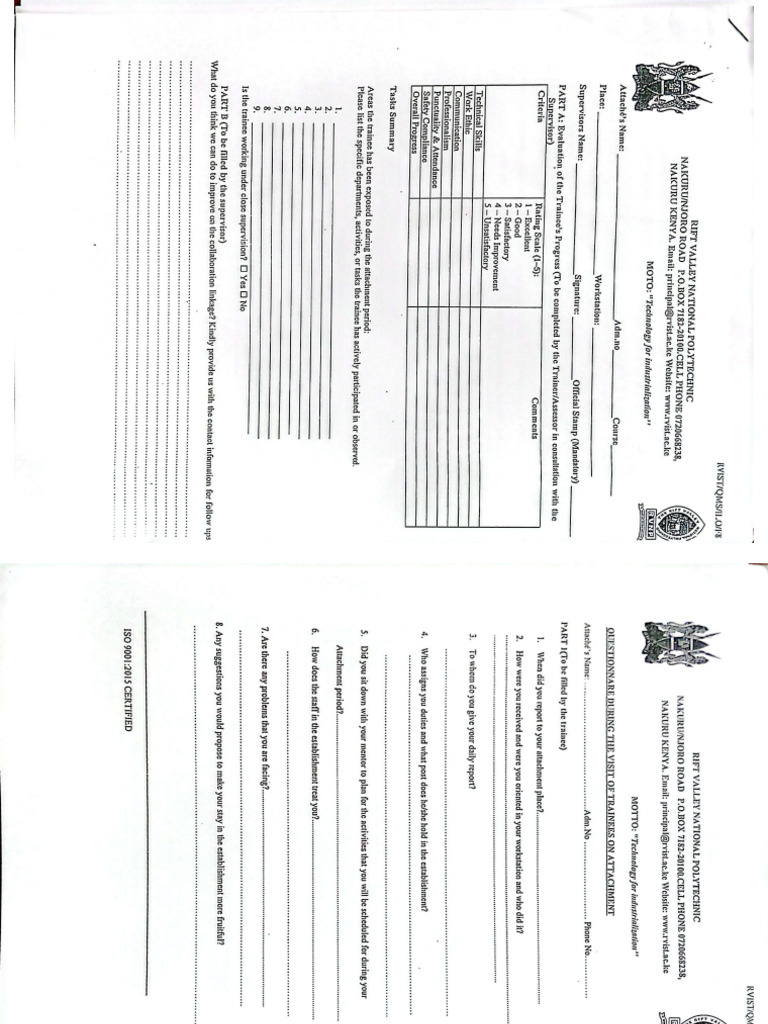 Cdacc Assessment Form | PDF