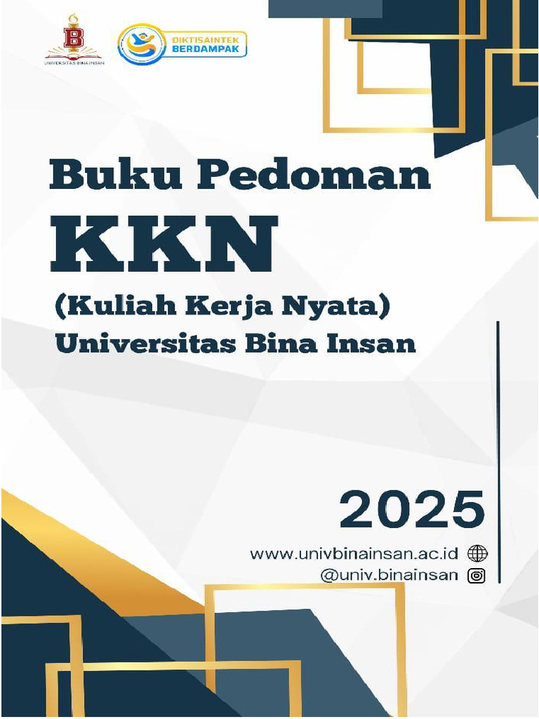 Buku Panduan KKN 2025 Revisi | PDF