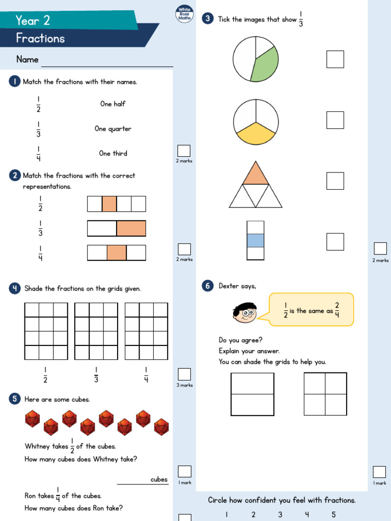 Y2 Fractions | PDF