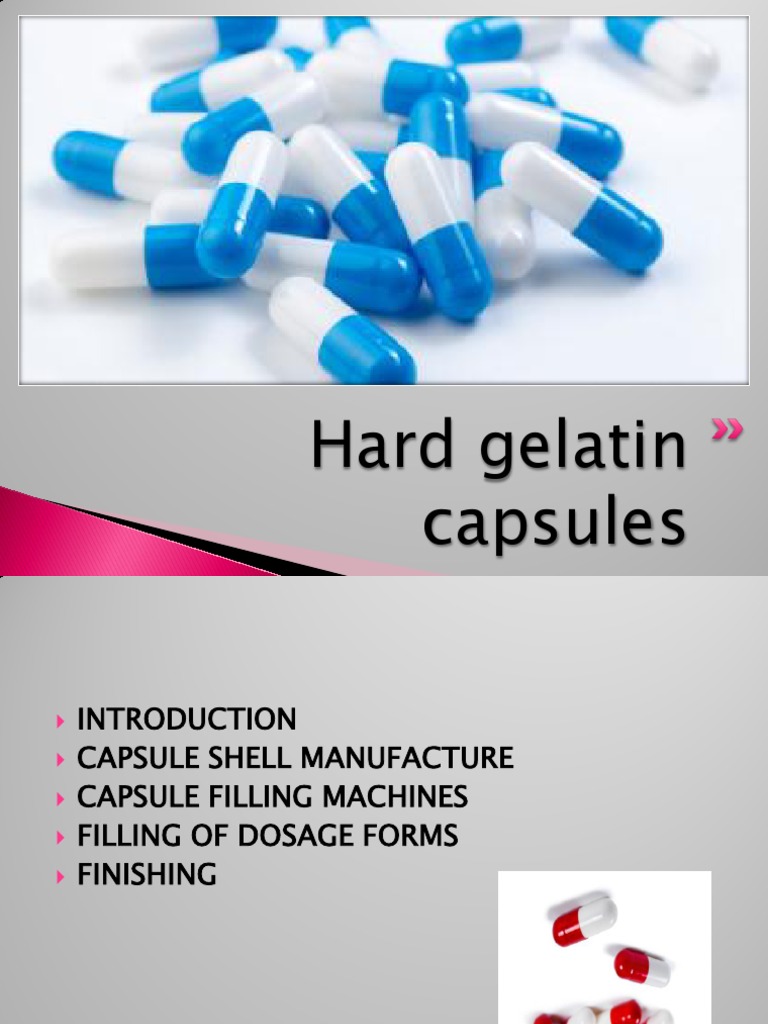 Hard Gelatin Capsules Powder (Substance) Tablet (Pharmacy)