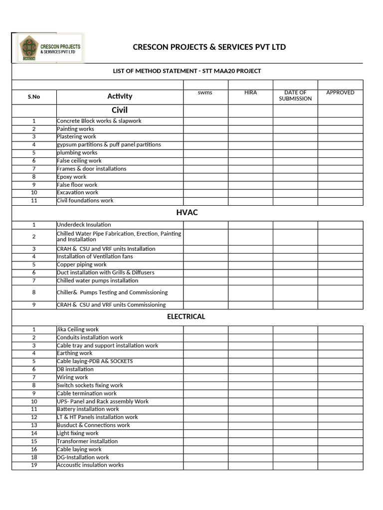 work plan | PDF
