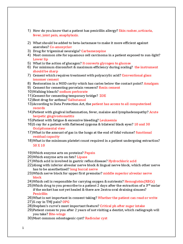 Key Medical Conditions and Treatments Guide | PDF | Medical Specialties ...