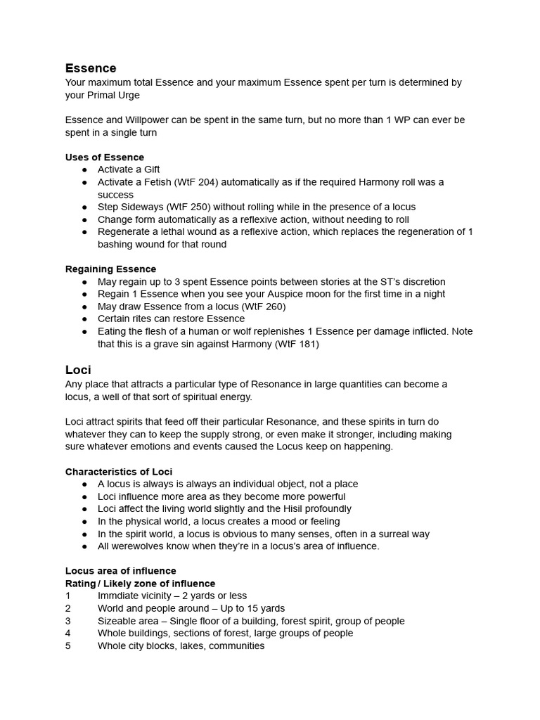 WTF Cheat Sheet | PDF | Werewolves