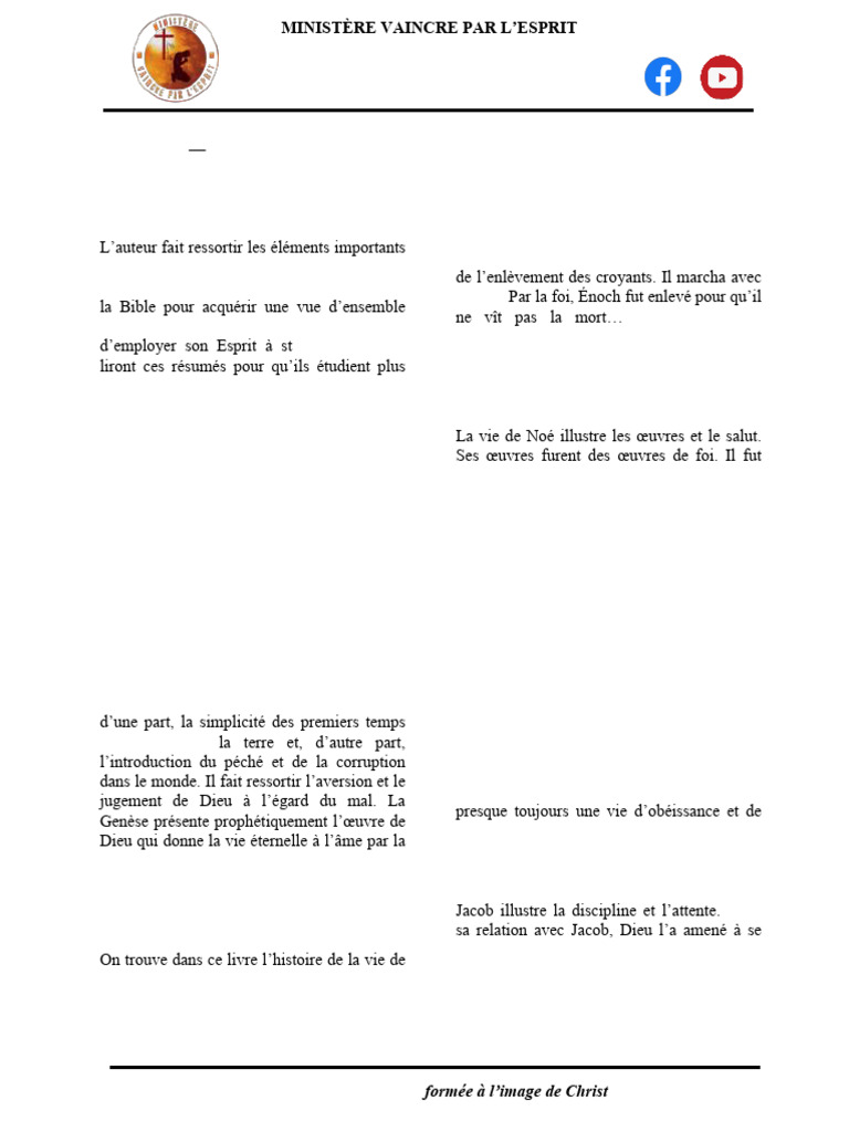 Résumé des Livres de la Bible | PDF | Livres des Rois | Livre de Job