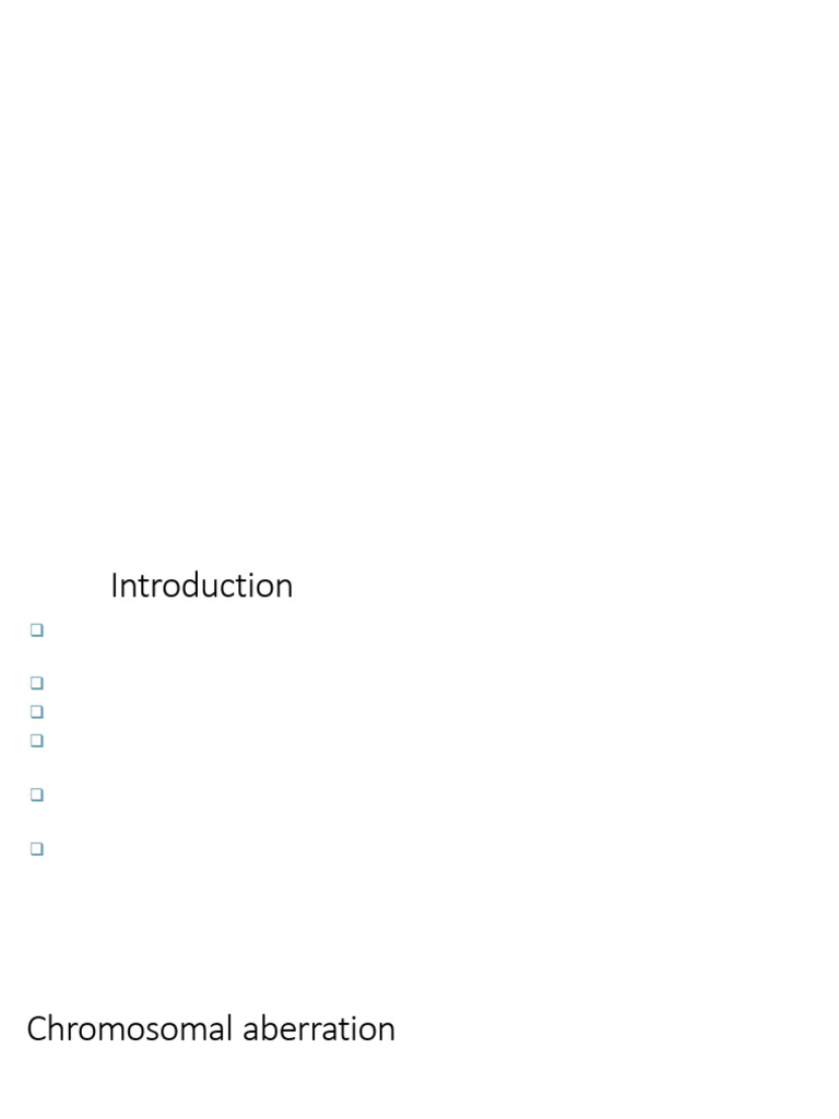 Understanding Chromosomal Abnormalities | PDF | Ploidy | Chromosome