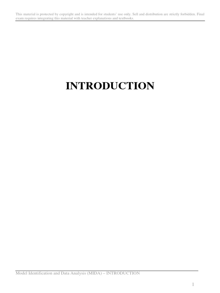 1.1 MIDA Introduction | PDF | Time Series | Applied Mathematics