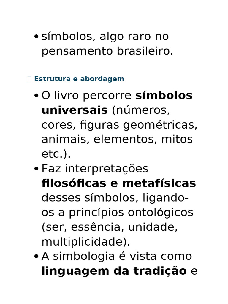 Significados de Símbolos Universais | PDF