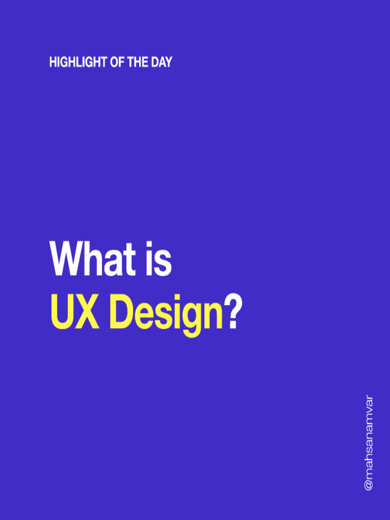 Understanding UX Design Principles | PDF