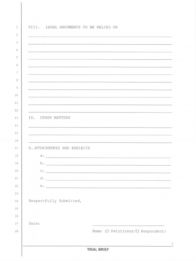 Prep Famlaw Trial Brief-12 | PDF