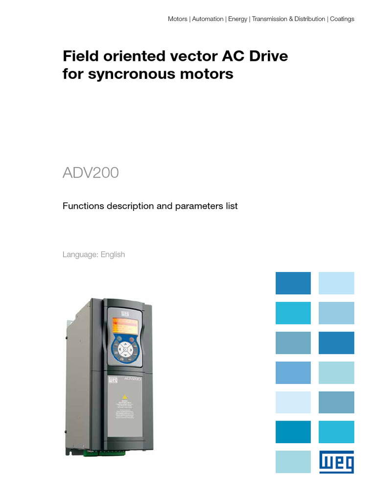 ADV200 AC Drive Functions Manual | PDF | Parameter (Computer ...
