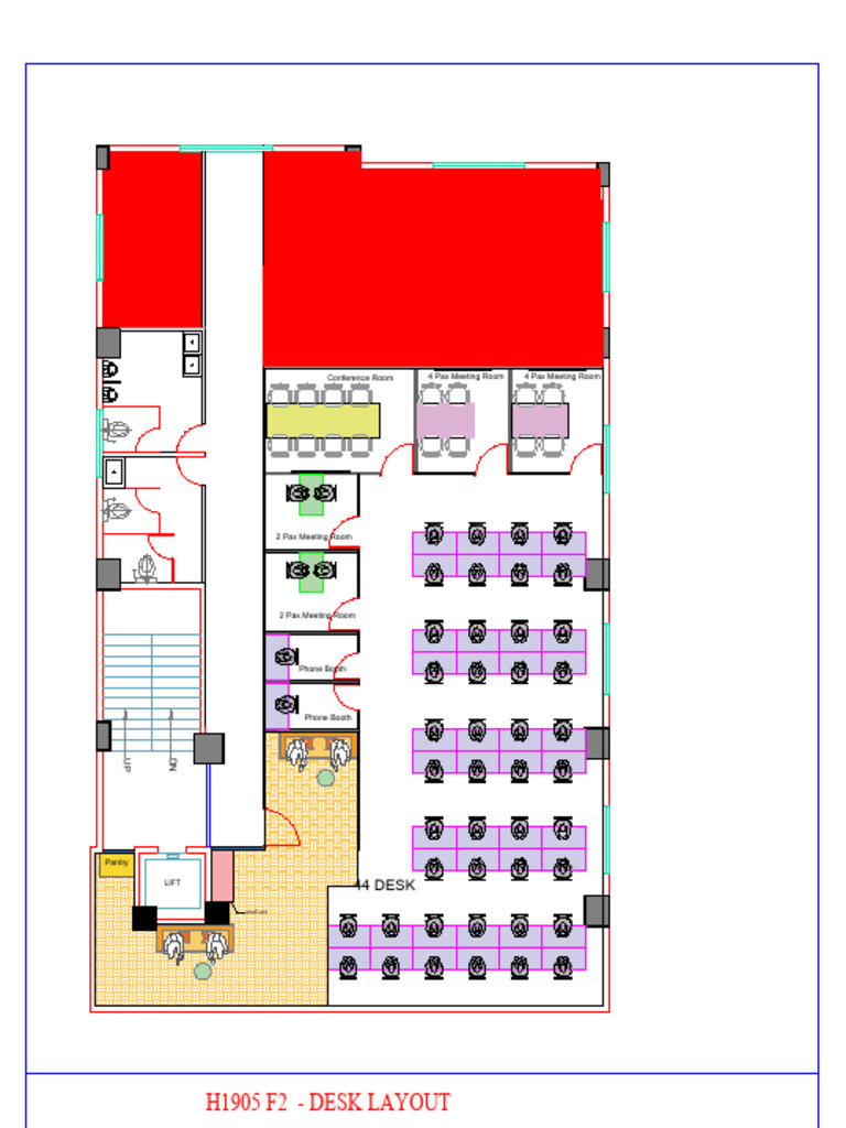 H1905 F2 - Desk Layout | PDF
