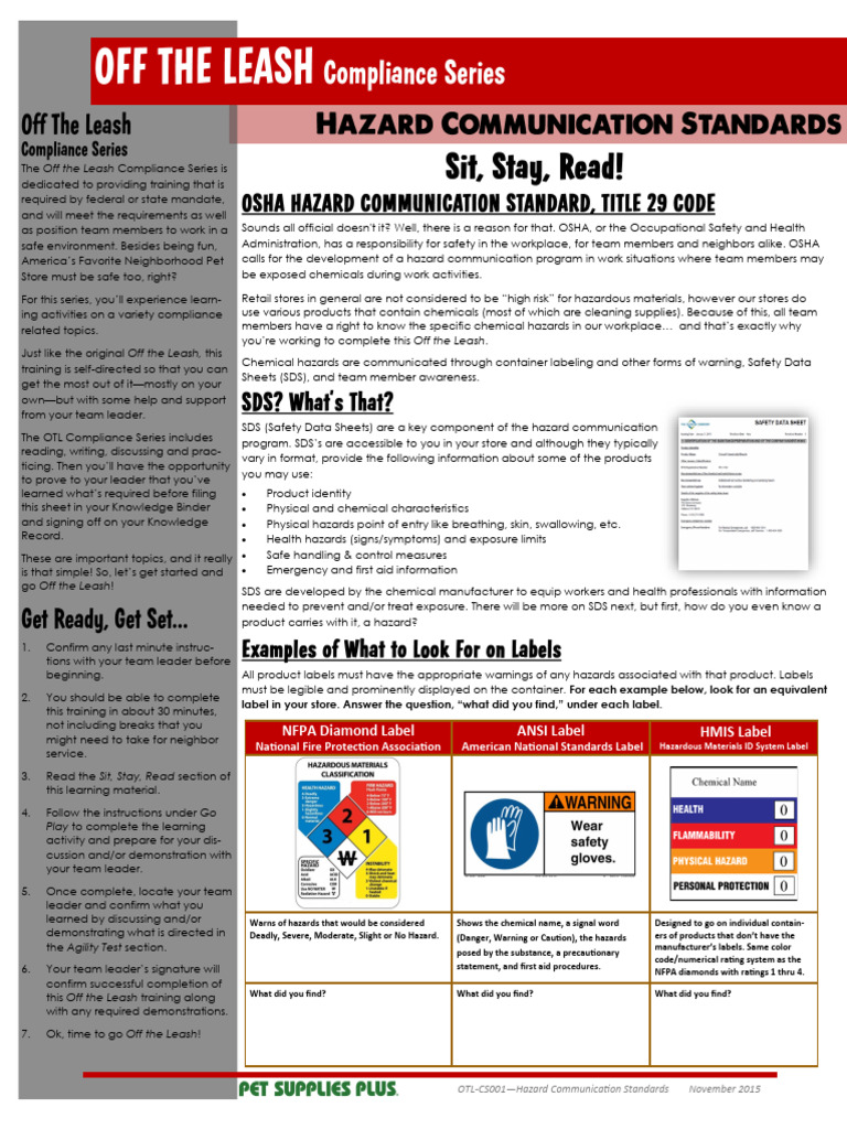 Understanding Hazard Symbols | PDF | Occupational Safety And Health ...