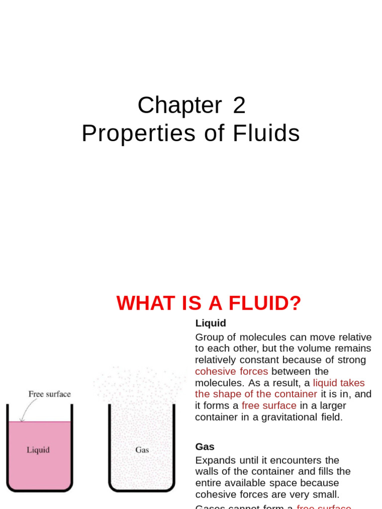 Properties of Fluids and Viscosity | PDF | Viscosity | Shear Stress