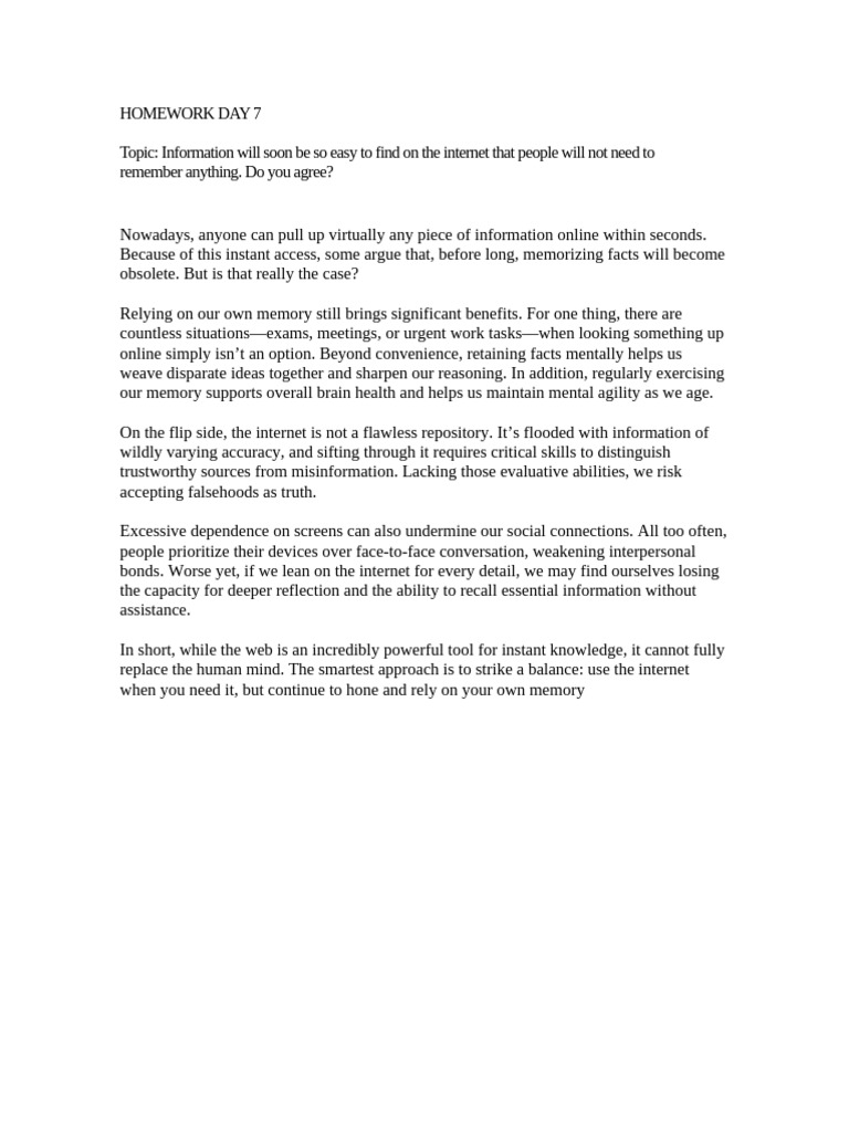 Homework Day 7 | PDF