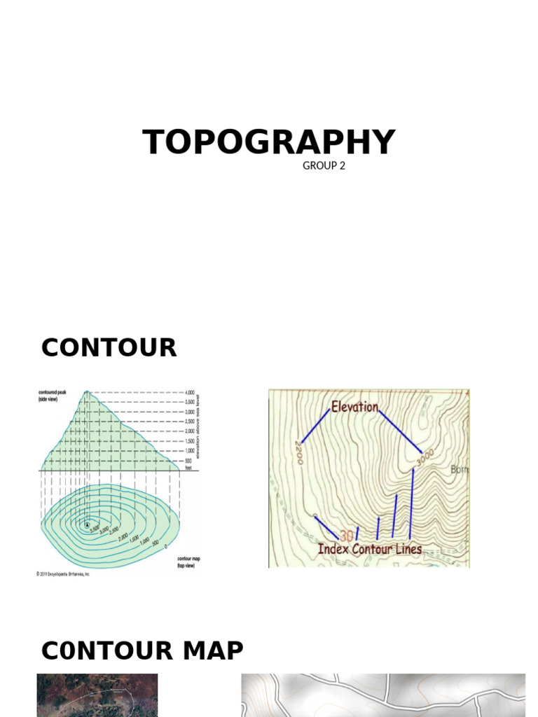 Slope Analysis and Contour Mapping Guide | PDF