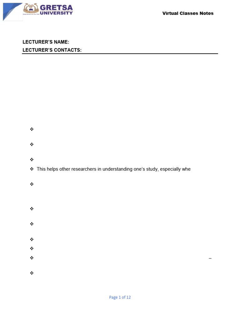 Computing Research Methods Overview | PDF | Sampling (Statistics ...