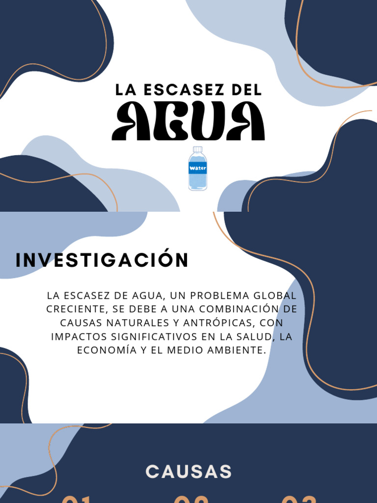La Escasez Del Agua | PDF | Agua | Escasez de agua