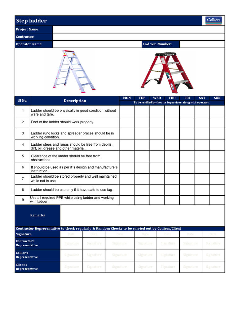 Step Ladder | PDF