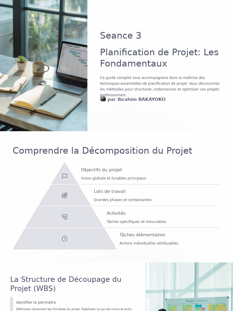 Planification de Projet: Guide Complet | PDF | Gestion de projet ...