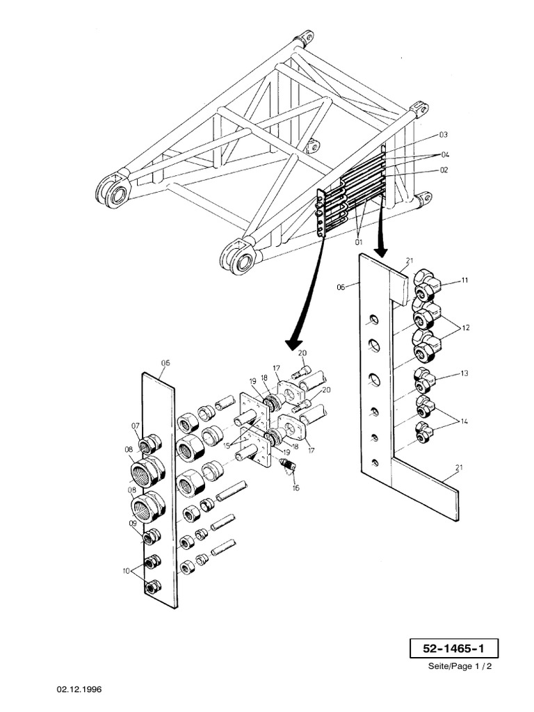 Pipes Bottom Piece Truck Crane Telescopic Boom | PDF