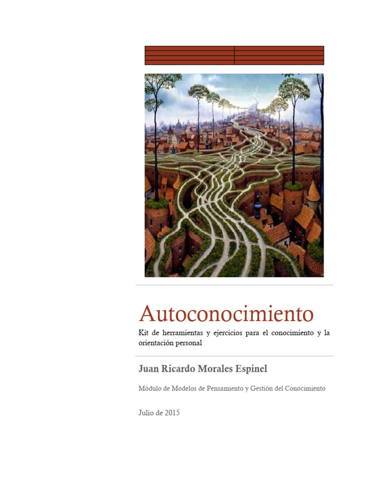 Herramientas para el Autoconocimiento Personal | PDF | Liderazgo | Sistema