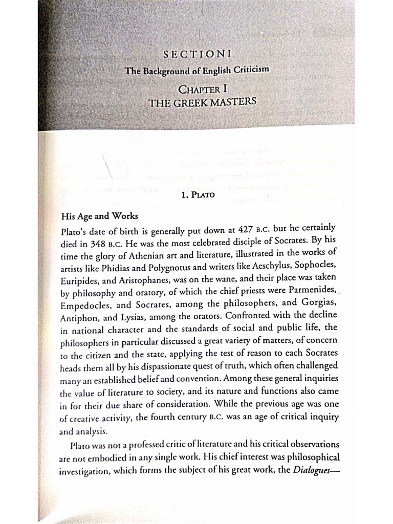 PLATO | PDF