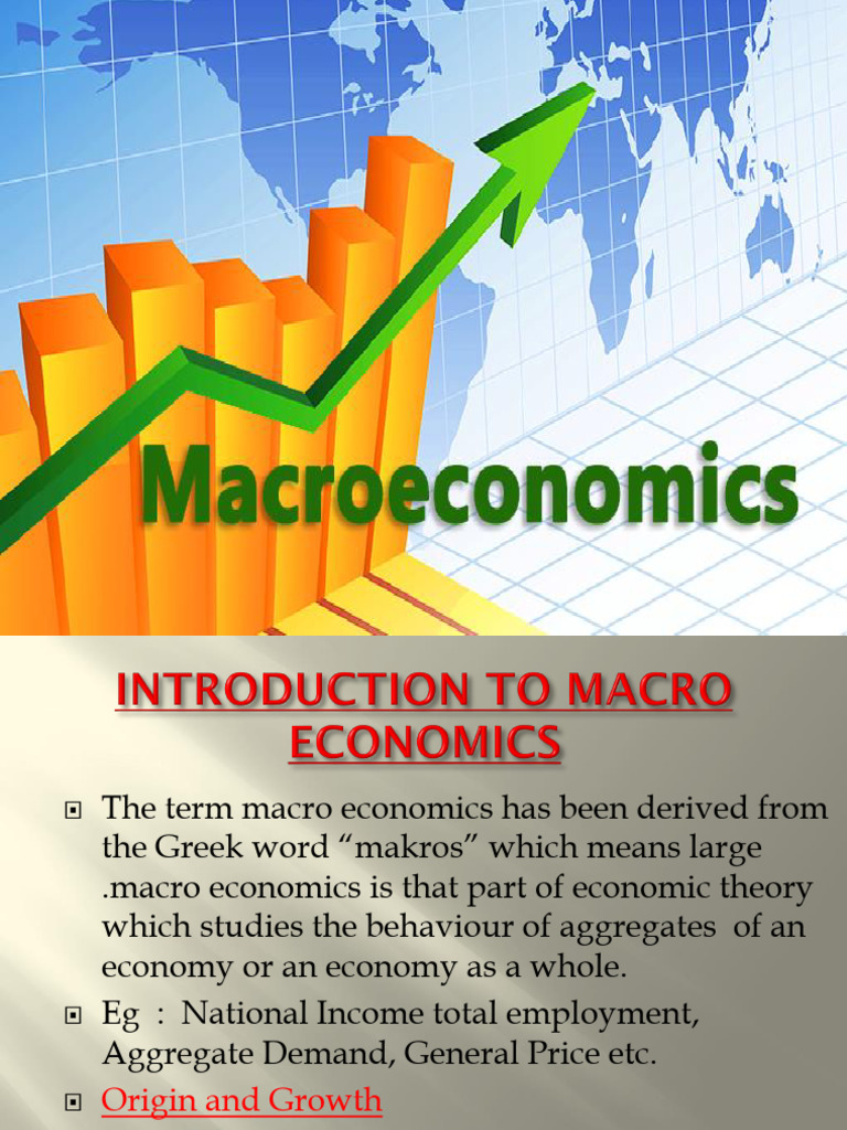 Introduction to Macroeconomics Concepts | PDF | Macroeconomics | Economics