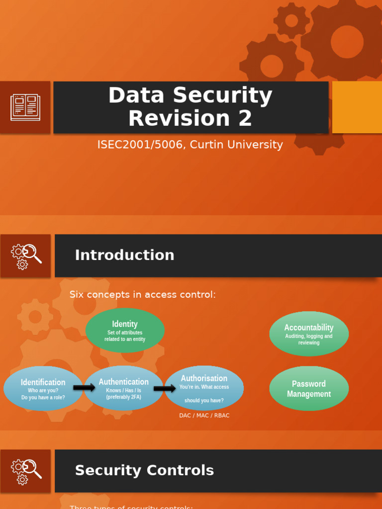 Data Security Revision 2 | PDF | Security | Computer Security