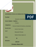 Proceso de Aprendizaje en Entornos Virtuales