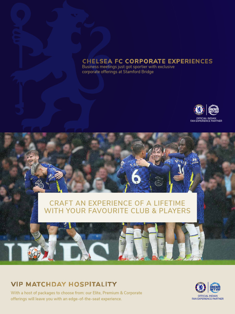 Chelsea FC Corporate Hospitality Packages | PDF | Chelsea F.C.