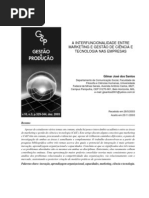 gestão e produção - interfuncionalidade