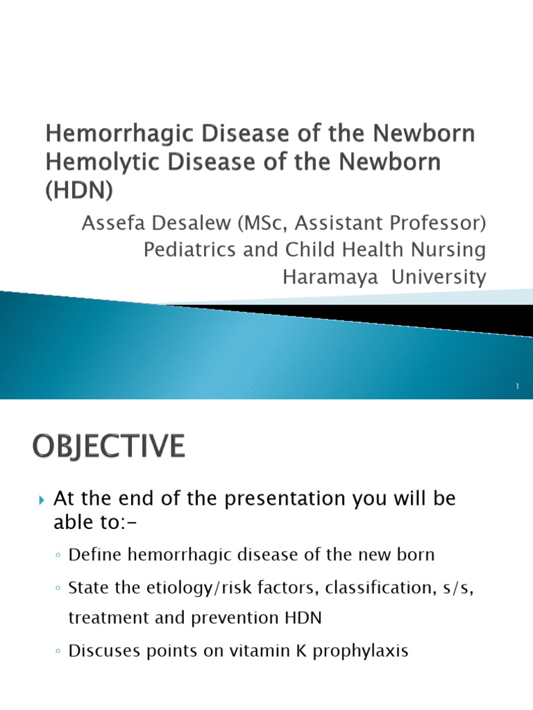 04. HDN | PDF | Blood Type | Medical Specialties