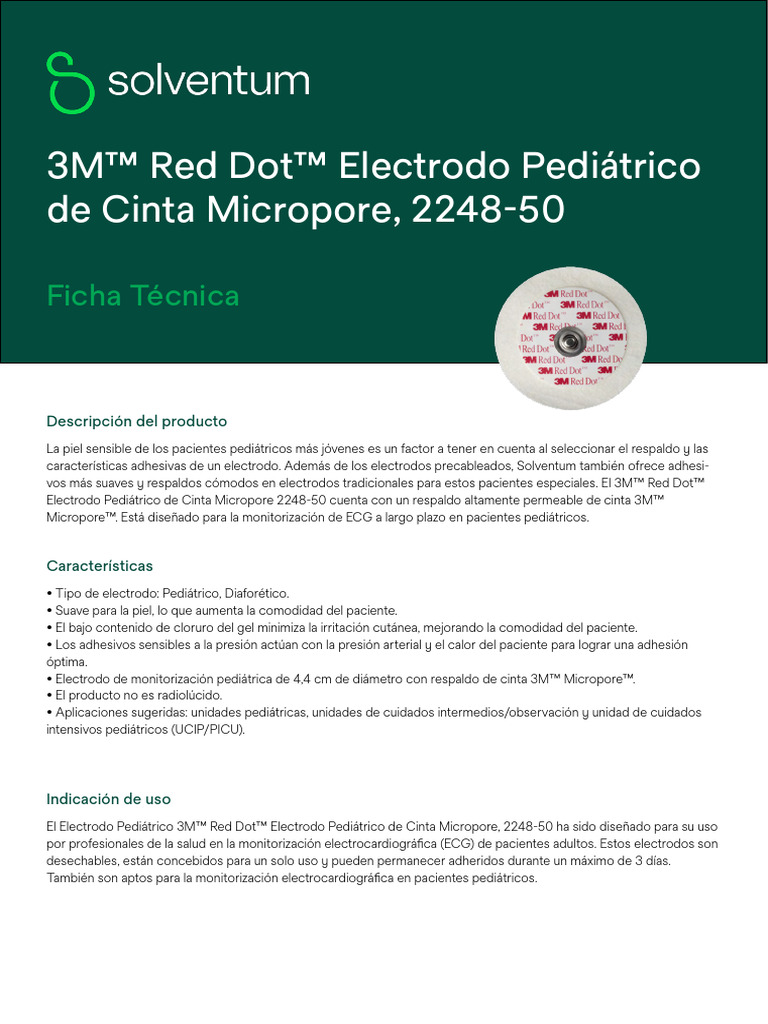 3M Red Dot 2248-50 Vlies-Elektroden Für Kinder – Produktbild-Vorschau 6