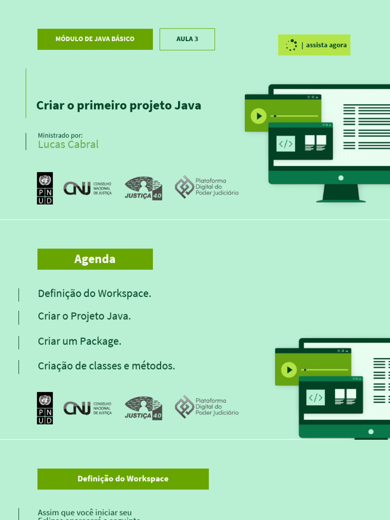 Criando Projeto Java no Eclipse | PDF | Java (linguagem de programação ...